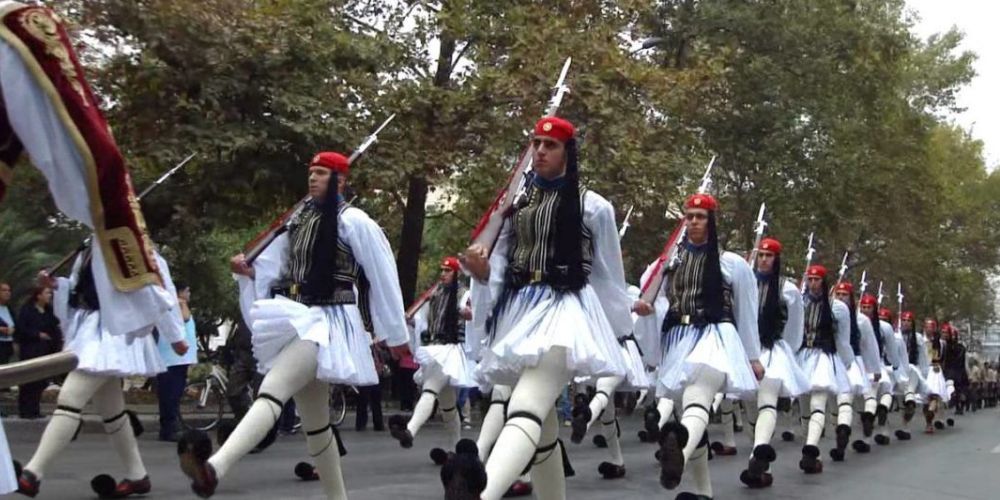 Evzons Guard Athens My Greek Holidays