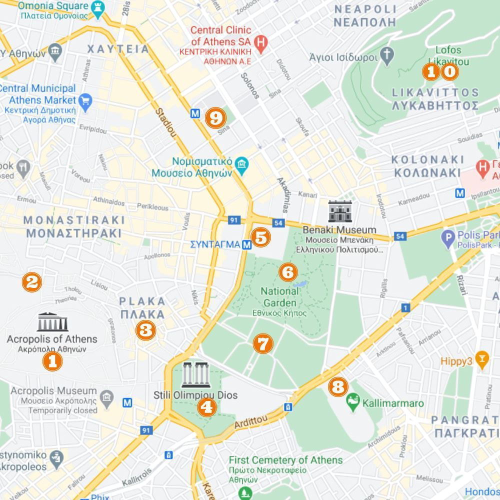 Top Things to do in Athens Athens - My Greek Holidays