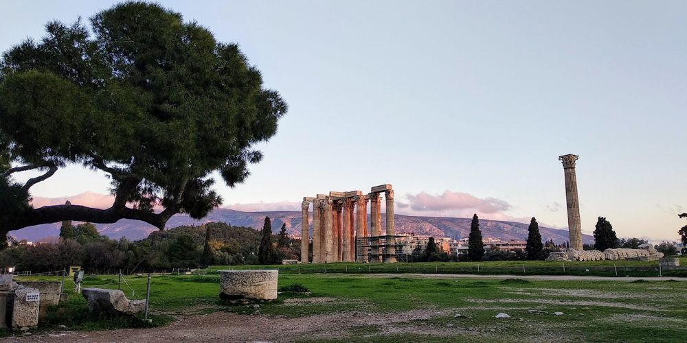 Temple of Olympian Zeus - My Greek Holidays
