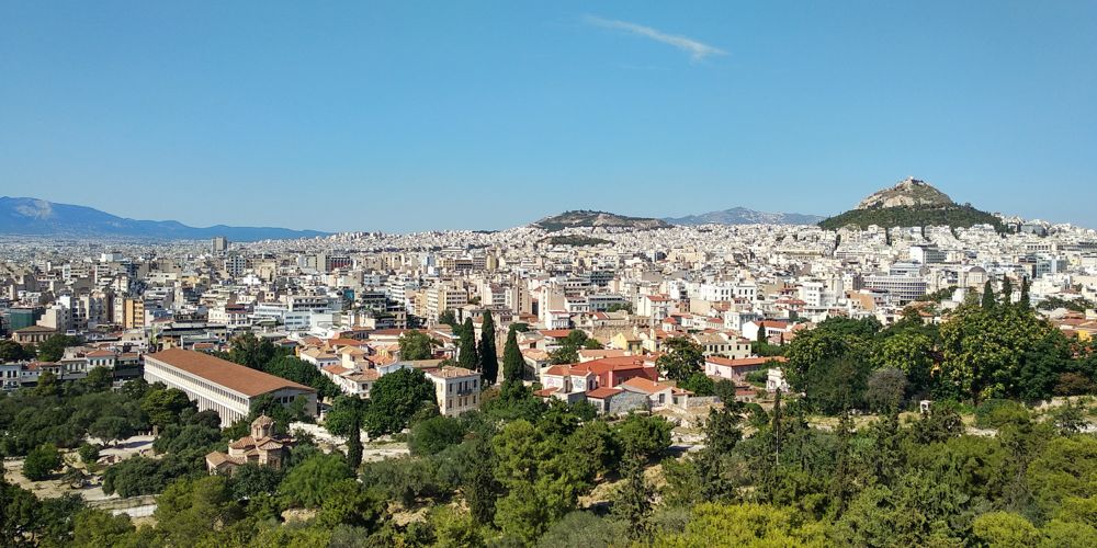 Stoa Attala and Lycabettus Hill - My Greek Holidays
