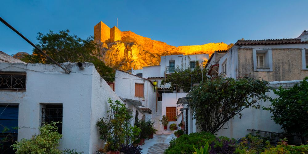 Anafiotika Plaka Athens - My Greek Holidays