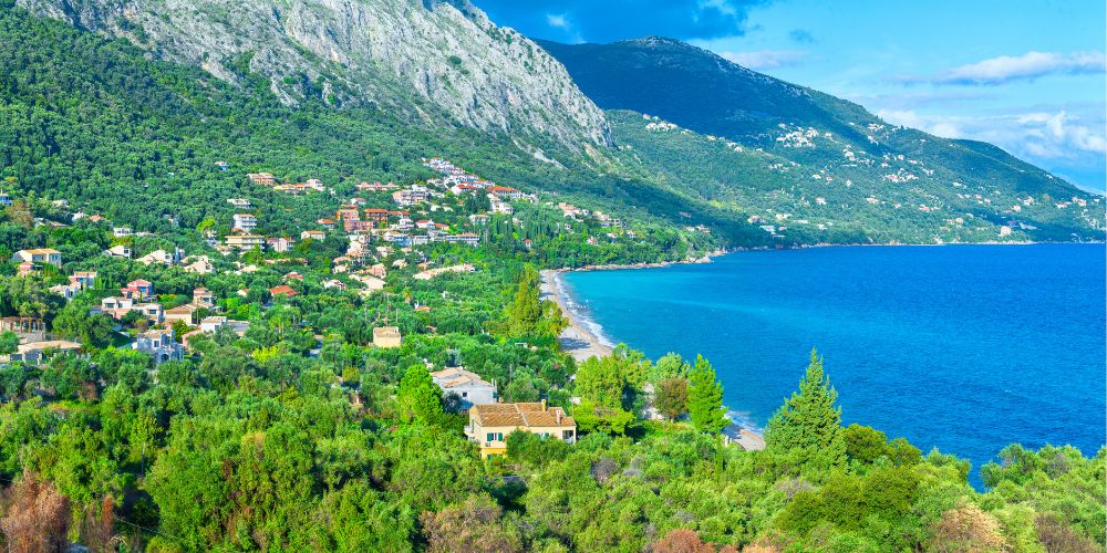 Barbati Beach Corfu Greece - My Greek Holidays