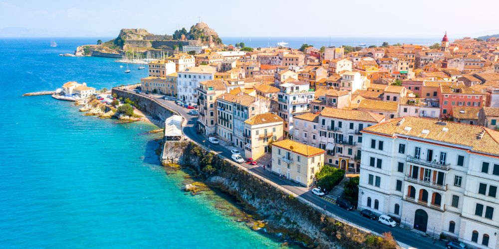 Corfu Town Greece - My Greek Holidays