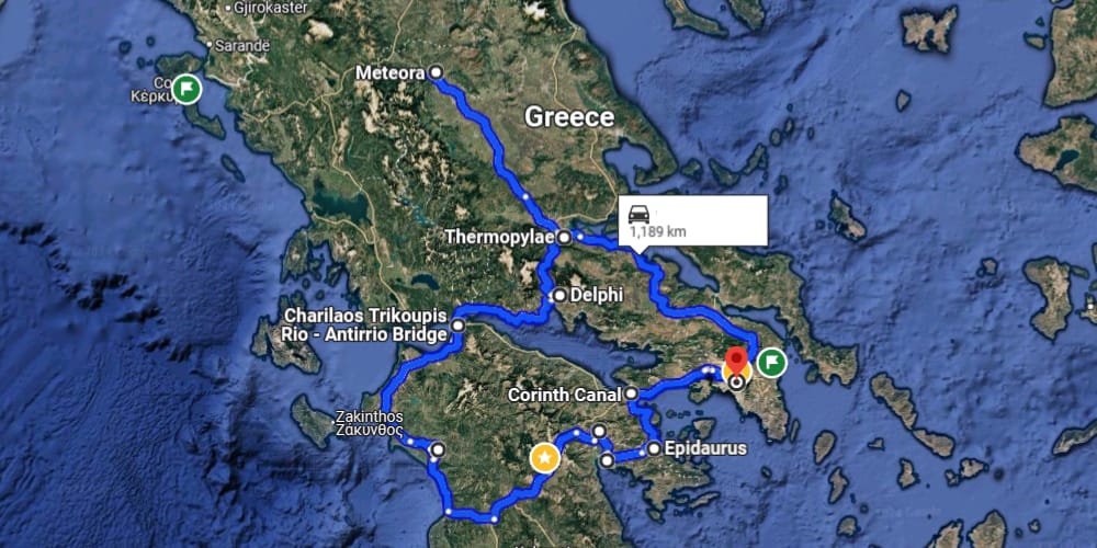 Greece Classic Tour - Греция тур - My Greek Holidays