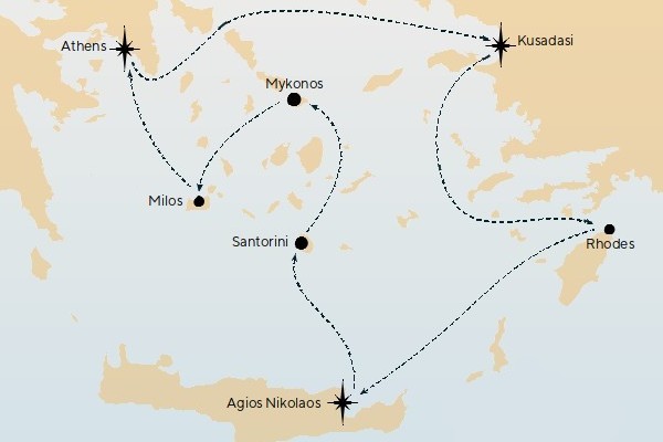 Greece Islands Cruises - Греция острова круизы